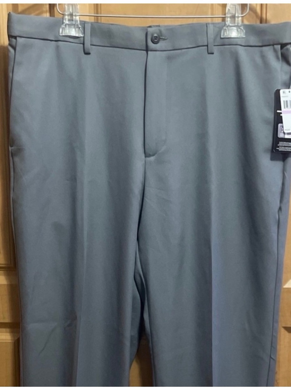 PGA Tour Golf Pants Men's Expandable Waistband Dark Gray Pants NWT $70